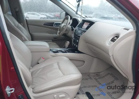 2014 Nissan Pathfinder Sl z USA, uszkodzony, nr VIN 5N1AR2MN9EC665461